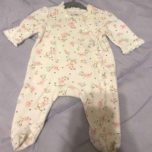Baby girl footies